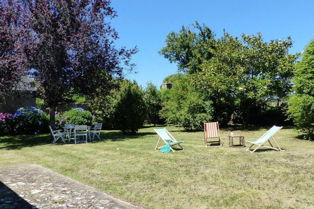 Crac'H, Grande Maison De Vacances Au Calme Crach Extérieur photo