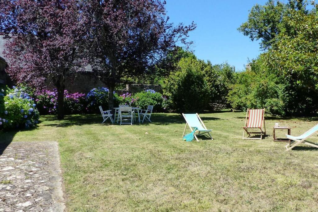 Crac'H, Grande Maison De Vacances Au Calme Crach Extérieur photo