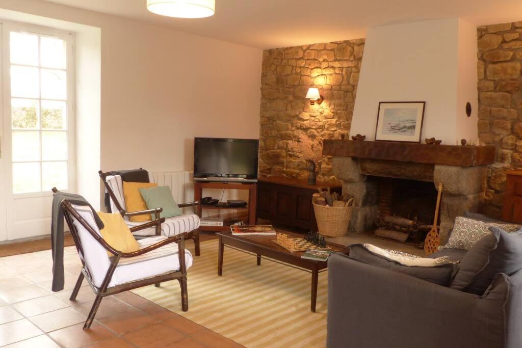 Crac'H, Grande Maison De Vacances Au Calme Crach Extérieur photo
