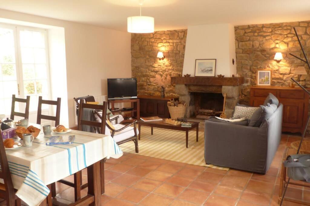 Crac'H, Grande Maison De Vacances Au Calme Crach Extérieur photo