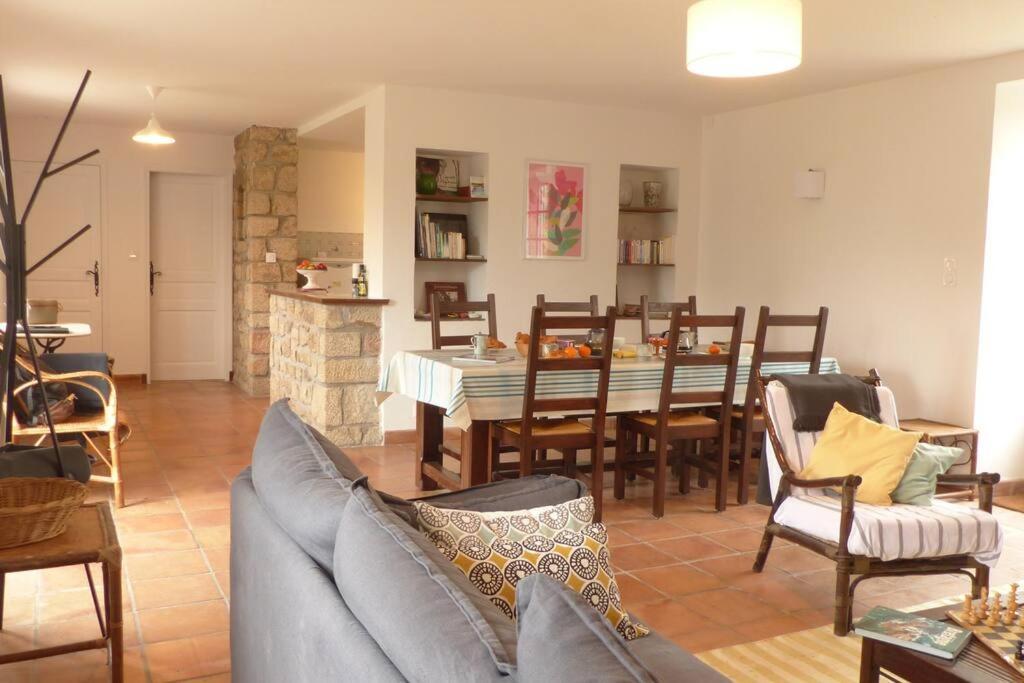 Crac'H, Grande Maison De Vacances Au Calme Crach Extérieur photo